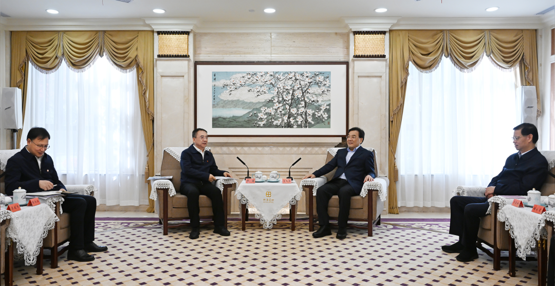 大唐集團(tuán)董事長鄒磊、總經(jīng)理張傳江拜會江蘇省委書記信長星、省長許昆林
