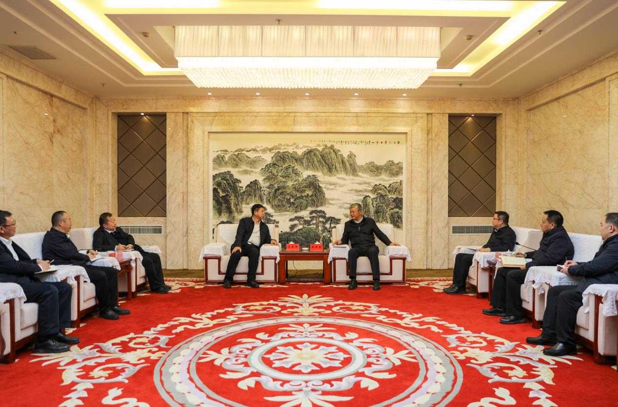 大唐甘肅公司黨委書記、董事長(zhǎng)王建偉拜會(huì)隴南市委書記張柯兵、市長(zhǎng)劉永革