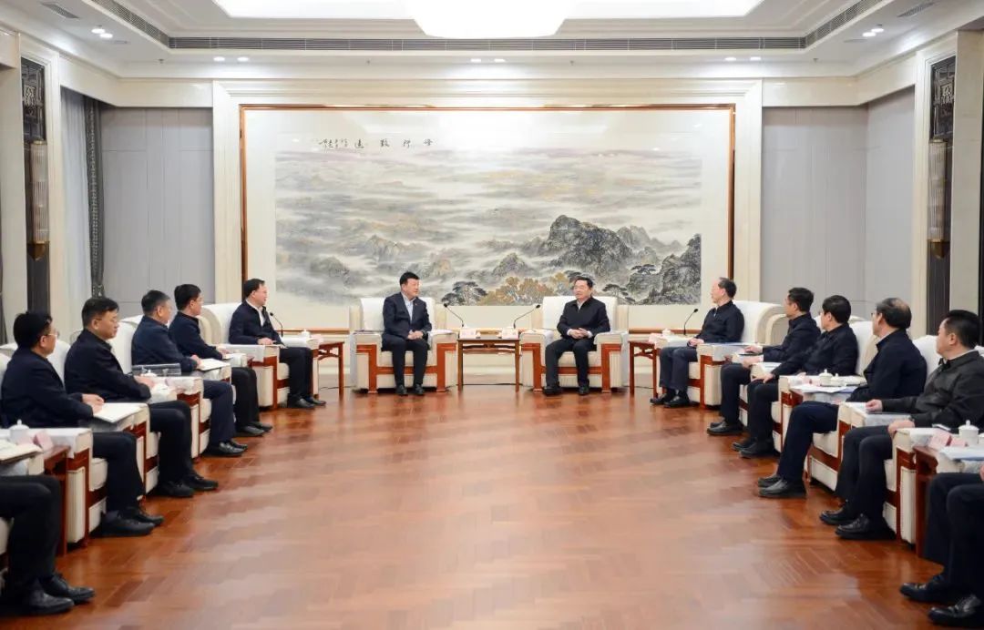 大唐集團黨組書記呂軍、總經(jīng)理張傳江拜會遼寧省委書記郝鵬、省長李樂成